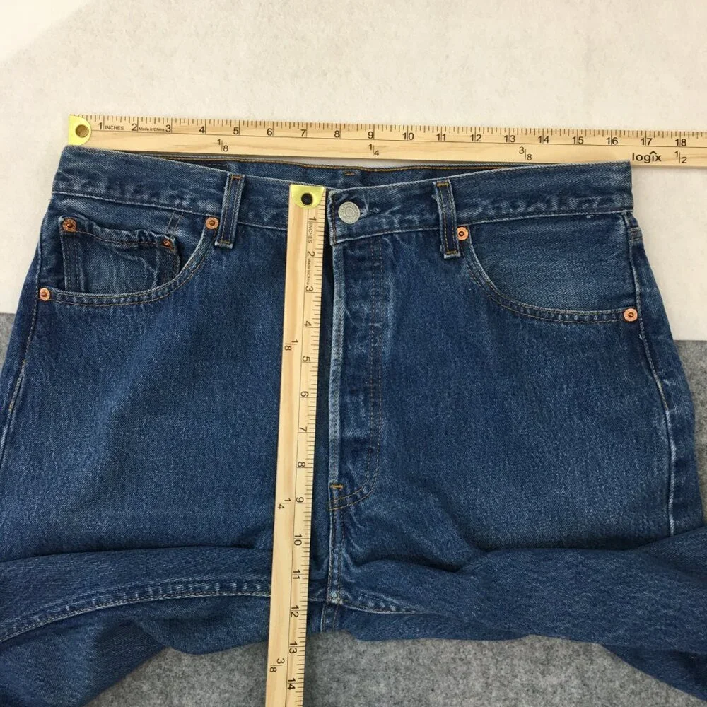 Vintage Levi's 501XX Mens Denim‎ Jeans Straight Size 32x28 (tagged 36x32)